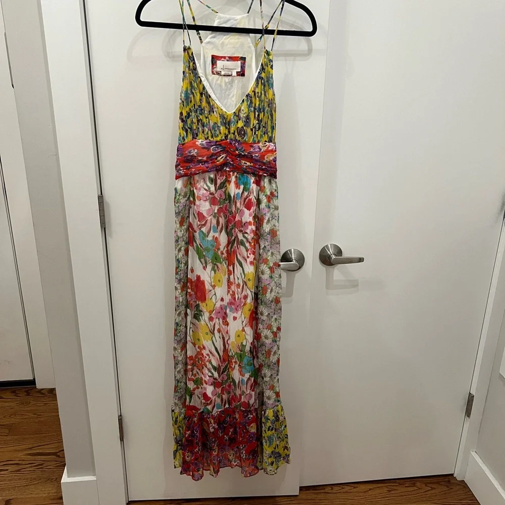 ANTHROPOLOGIE MALIBU FLORAL MAXI DRESS - Picture 6 of 8